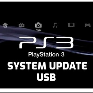 Official Sony PS3 Software Update on USB FLASHDRIVE